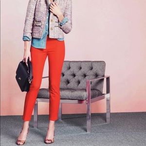 J.CREW Minnie Orange pants